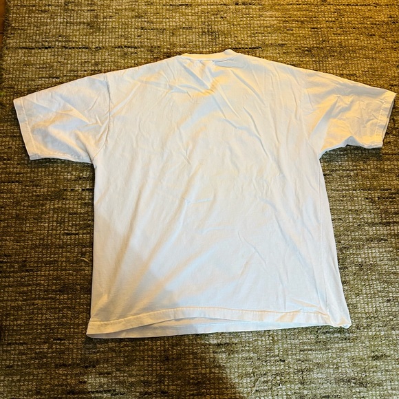 90s VTG COCA COLA Hebrew Arabic Logo T Shirt Made USA XXL White Red Gray Rare - Picture 7 of 7